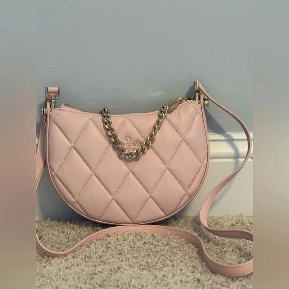 NWOT Kate Spade Carey Smooth Leather bag pink - Picture 6 of 7